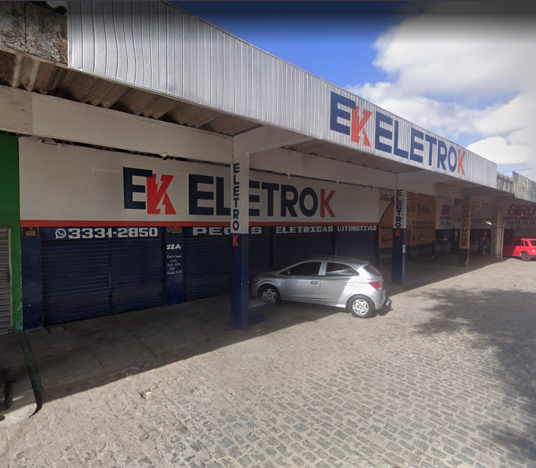 Loja de peças elétricas automotivas Eletrok em Campina Grande